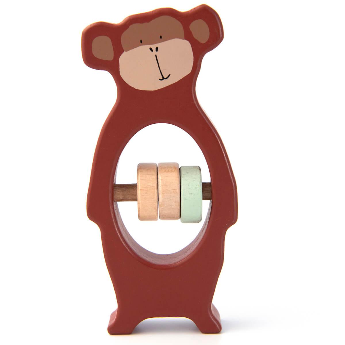 Sonajero madera Mr. MONKEY Trixie