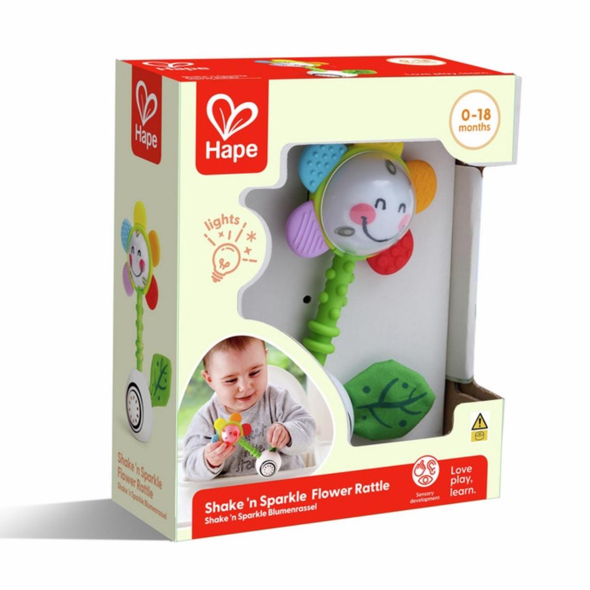 Sonajero multisensorial flor Hape