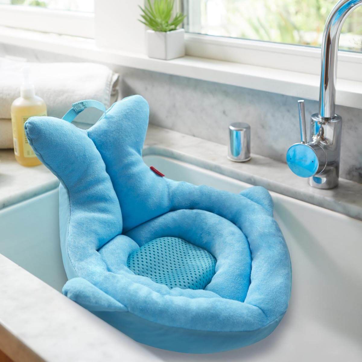 Soporte baño fregadero MOBY Skip Hop azul