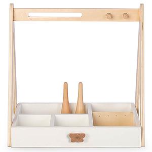Soporte joyería Astrup blanco-natural