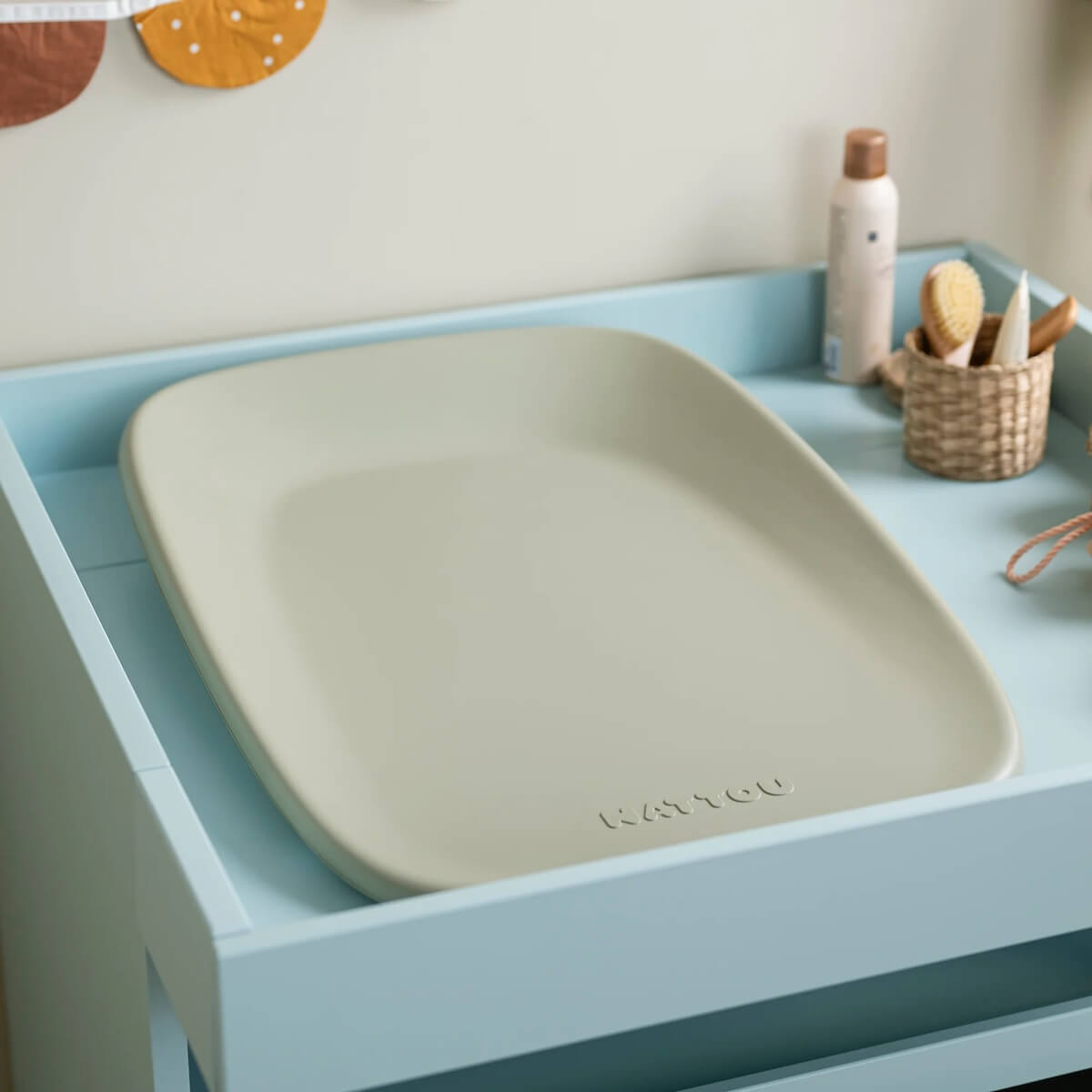 Tabla cambiador SOFT Nattou verde