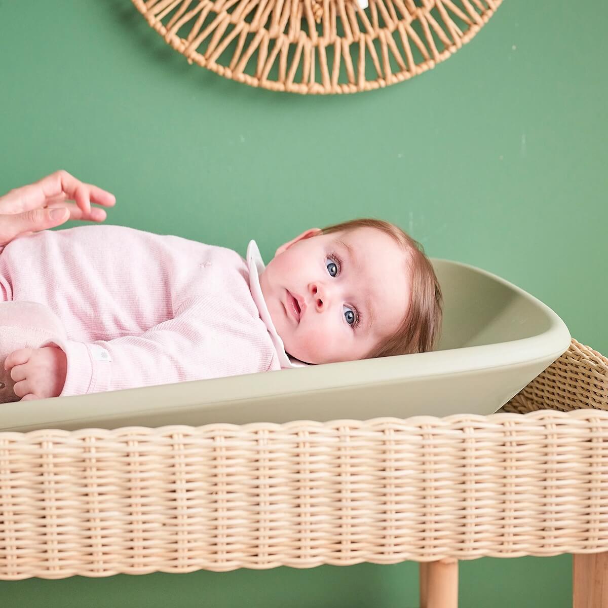 Tabla cambiador SOFT Nattou verde
