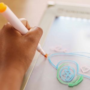 Tableta portátil 2en1 KIDYDRAW-PRO Kidywolf verde