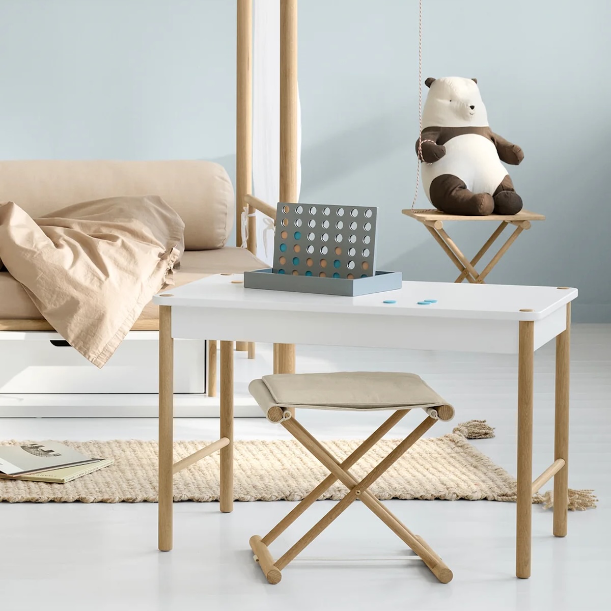 Taburete alto CAMP Oliver Furniture roble sin teñir