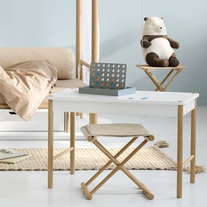 Taburete bajo CAMP Oliver Furniture roble sin teñir