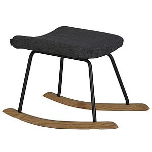 Taburete FOR ROCKER DE LUXE Quax negro