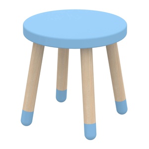 Taburete infantil 30cm DOTS Flexa fresno-blue skies