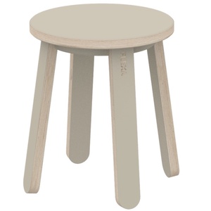 Taburete mesa dibujo PLAY Flexa warm grey