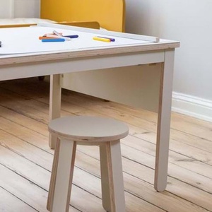 Taburete mesa dibujo PLAY Flexa warm grey