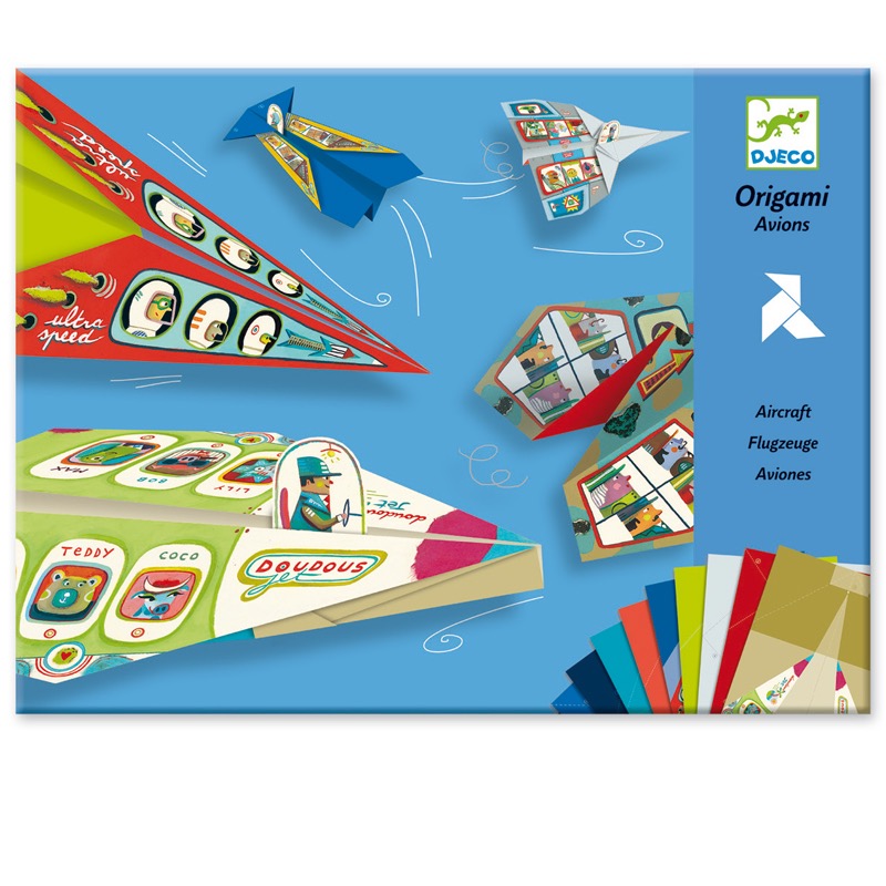 Taller Origami 7-13Y AVIONES Djeco