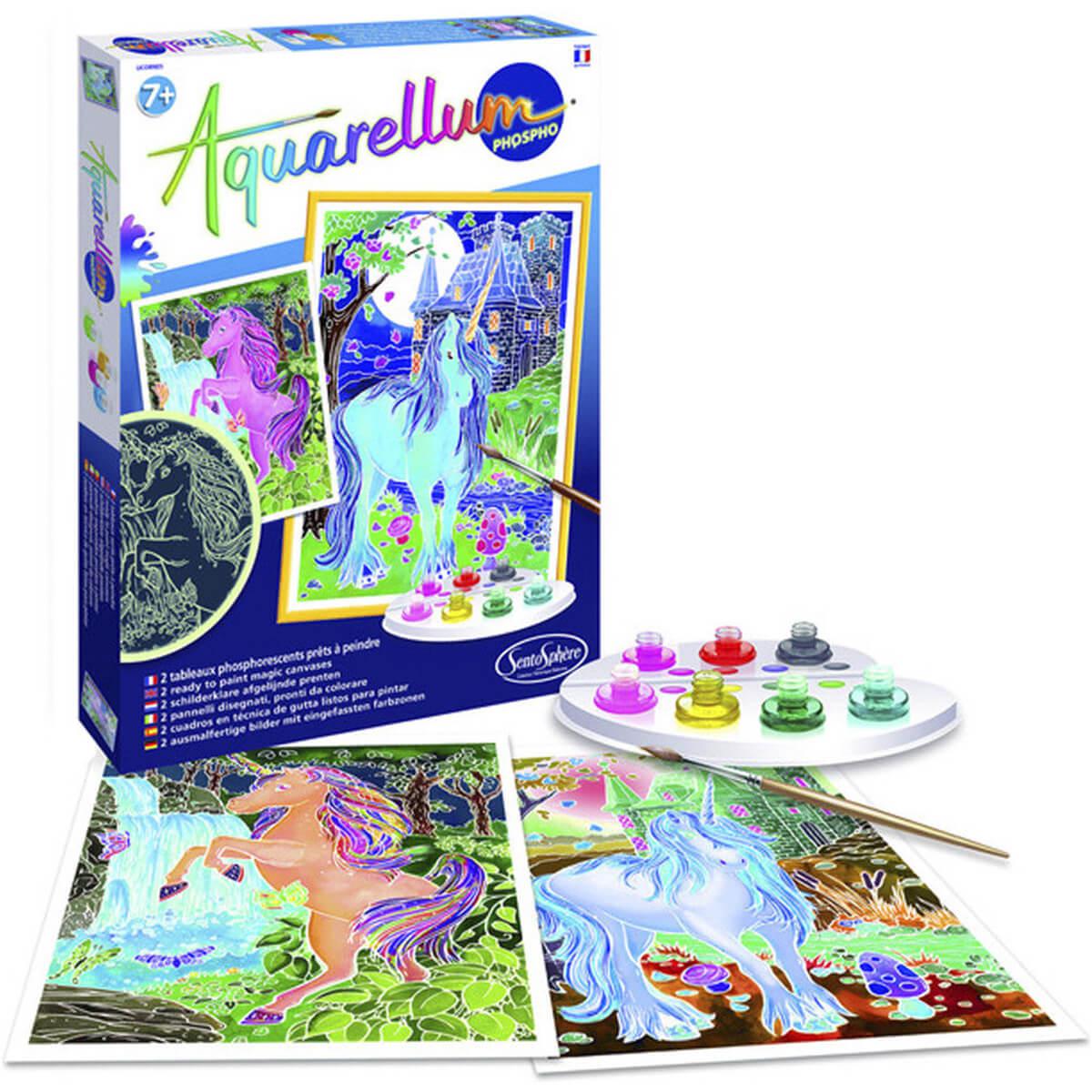 Taller pintura AQUARELLUM LICORNES Sentosphère