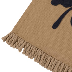 Tapiz 32x45cm LANDSCAPE Nobodinoz bordado Hoja blue-sesame