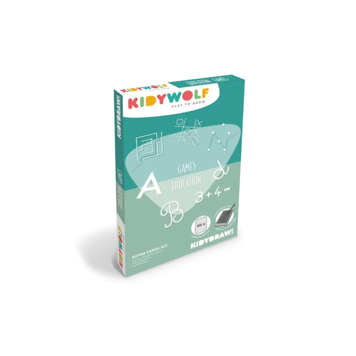 Tarjetas adicionales KIDYDRAW-MINI Kidywolf Juegos y Educación