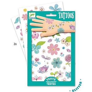Tatuajes +3Y FLORES CAMPESTRES Djeco