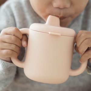 Taza aprendizaje Béaba rosa