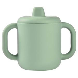 Taza aprendizaje Béaba verde salvia