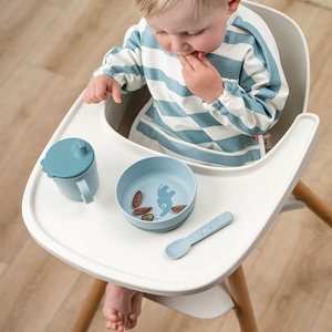 Taza-boquilla FOODIE Done by Deer Happy Dots azul