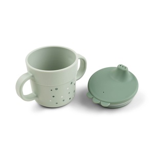 Taza-boquilla FOODIE Done by Deer Happy Dots verde