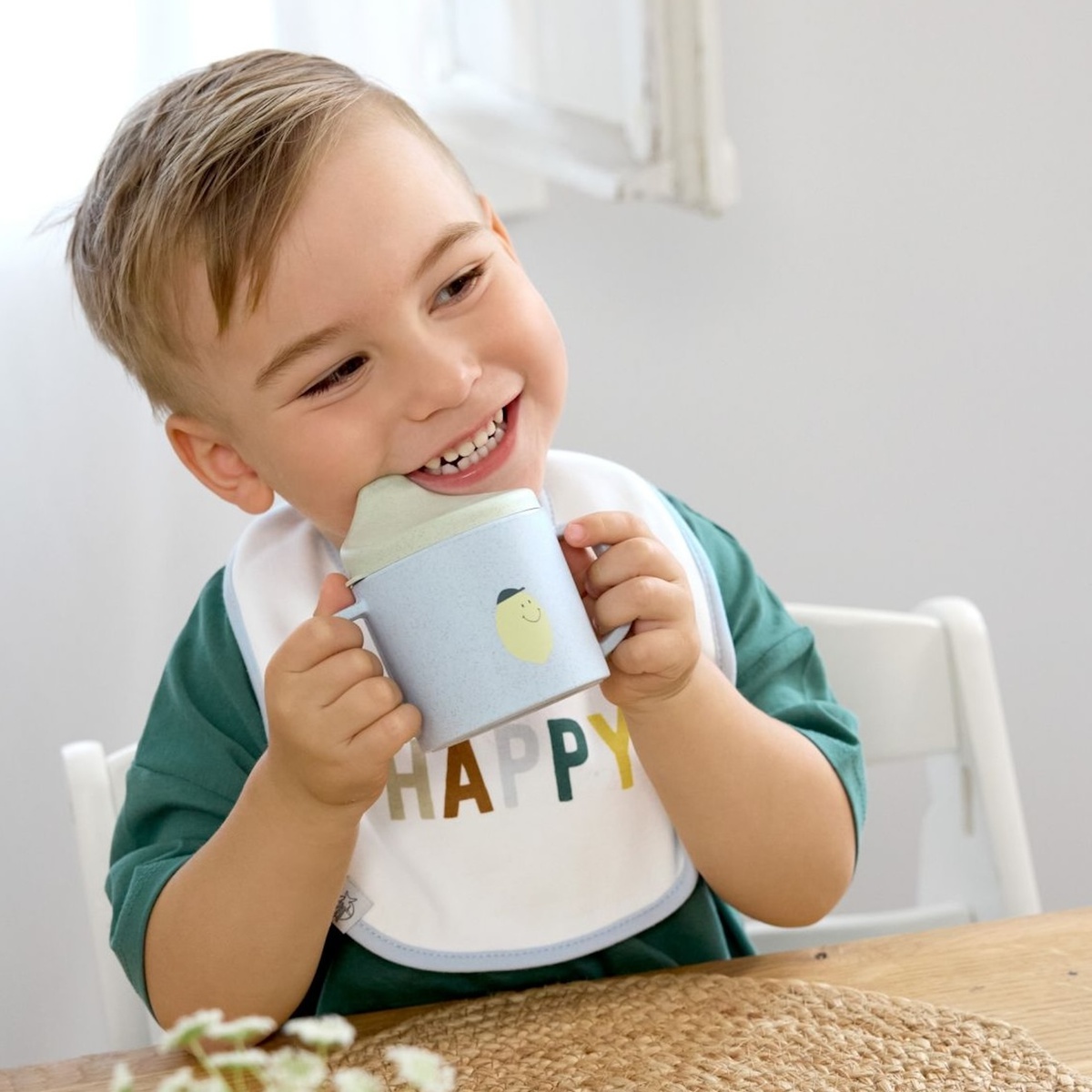 Taza-boquilla HAPPY FRUITS Laessig Lemon