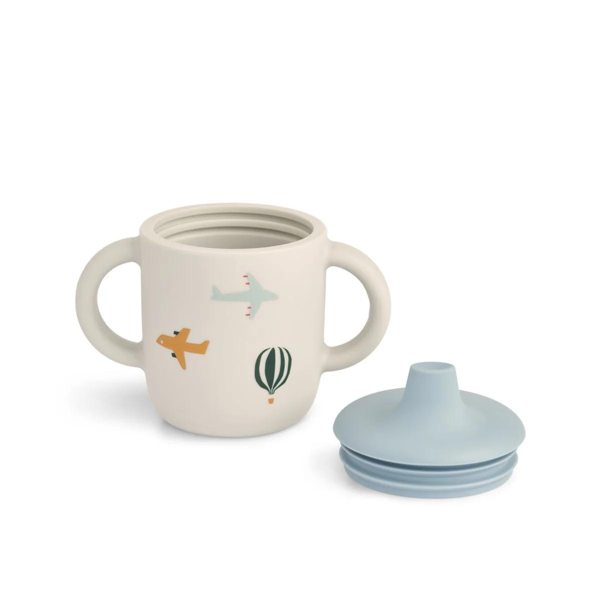 Taza-boquilla NEIL Liewood Aviator ecru