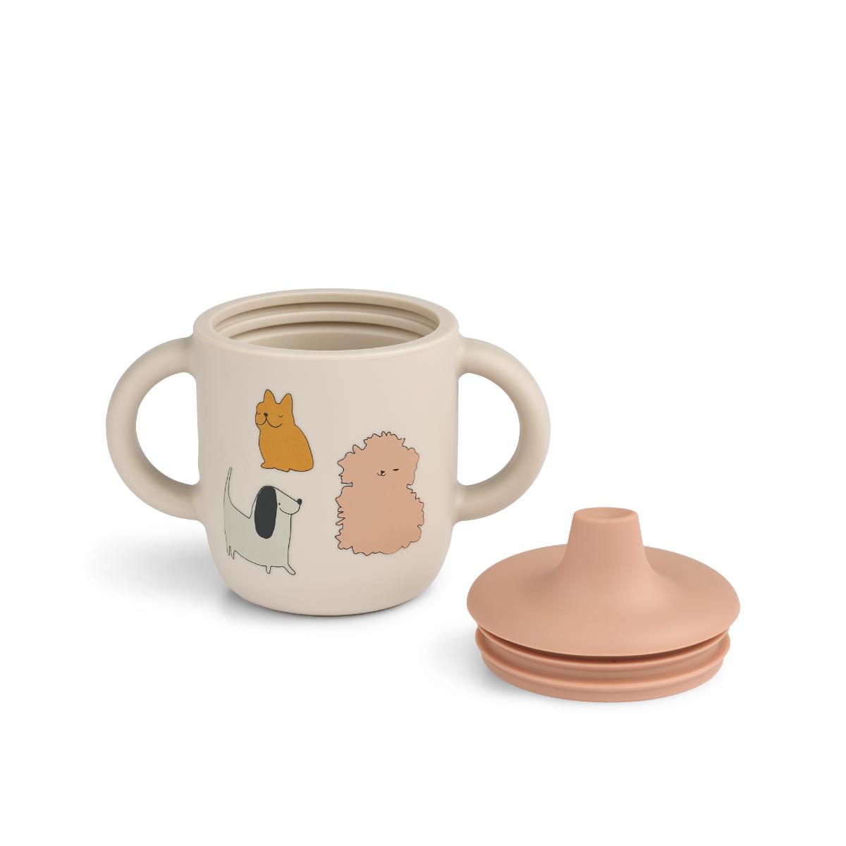Taza-boquilla NEIL Liewood Cats and Dogs sandy