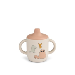 Taza-boquilla NEIL Liewood Cats and Dogs sandy