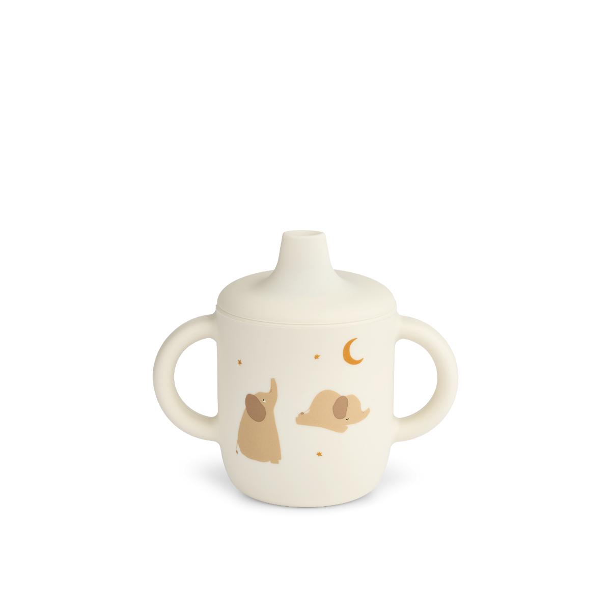 Taza-boquilla NEIL Liewood Elephant creme de la creme