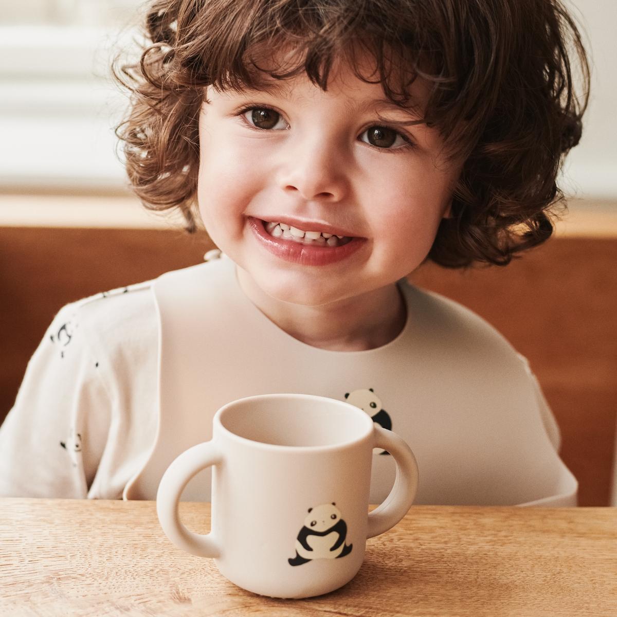 Taza-boquilla NEIL Liewood Panda sandy