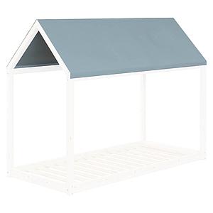 Techo textil cama cabaña COTTAGE Flexa Frosty Blue