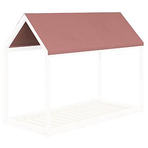 Techo textil cama cabaña COTTAGE Flexa Misty Rose