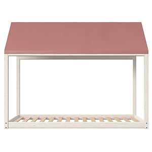 Techo textil cama cabaña COTTAGE Flexa Misty Rose