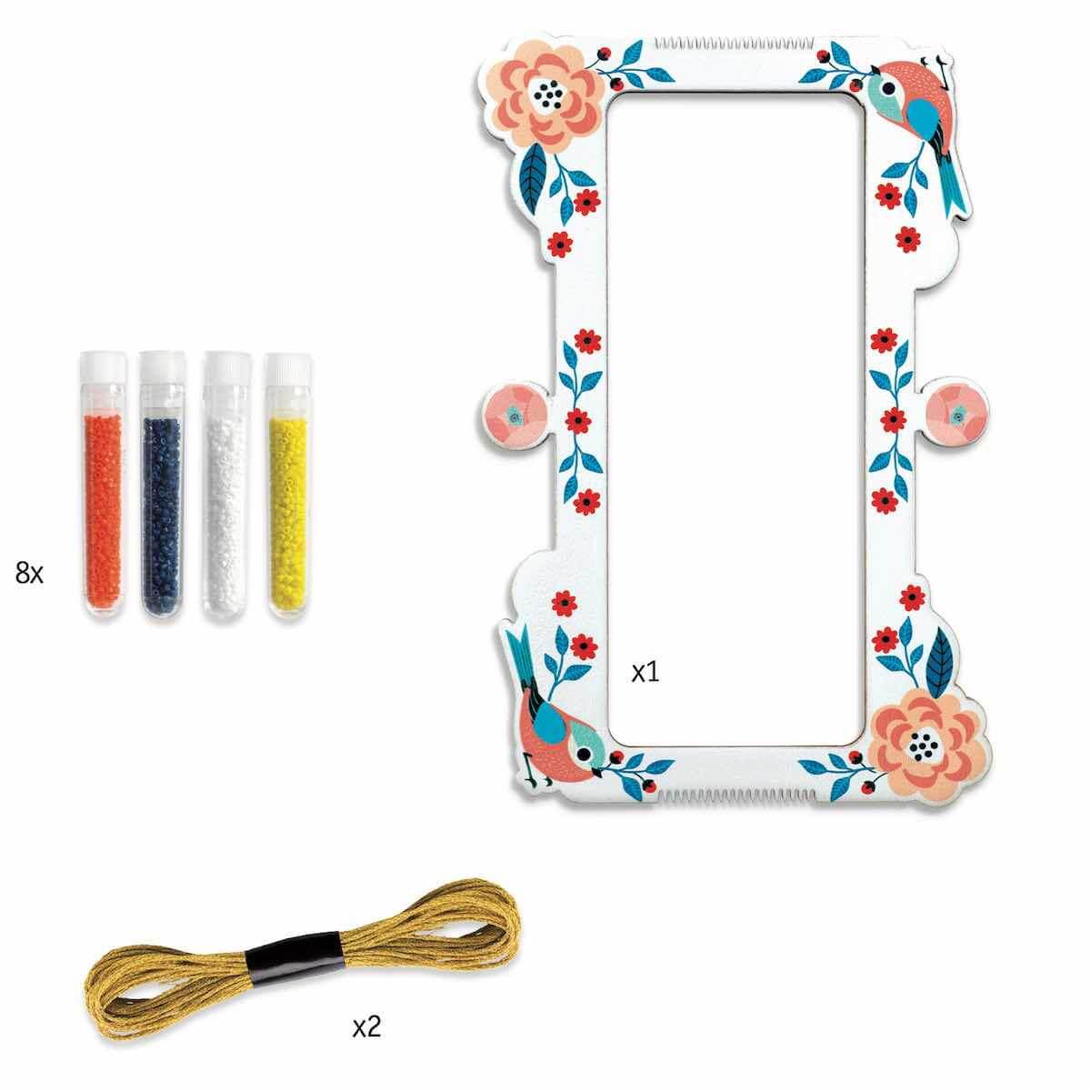 Tejer pulseras PEQUEÑAS PERLAS Djeco