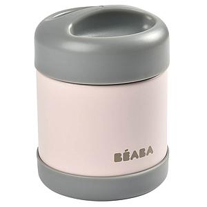 Termo acero inoxidable 300ml Béaba dark mist-light pink