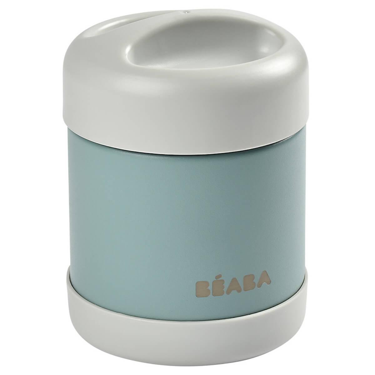 Termo acero inoxidable 300ml Béaba light mist-eucalyptus green