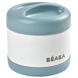 Termo acero inoxidable 500ml Béaba baltic blue-white