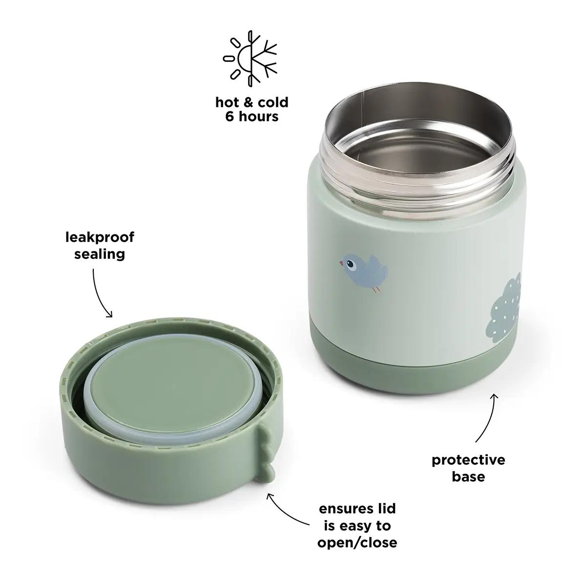 Termo alimentos 300ml PLAYGROUND Done by Deer verde