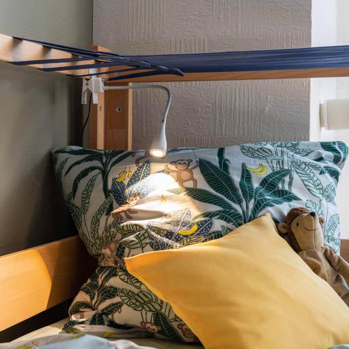 Textil techo cama pequeño DESTYLE de Breuyn azul oscuro