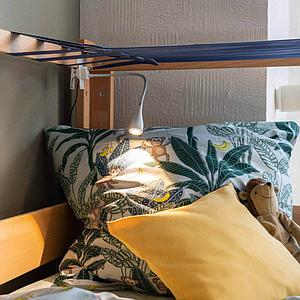 Textil techo cama pequeño DESTYLE de Breuyn azul oscuro