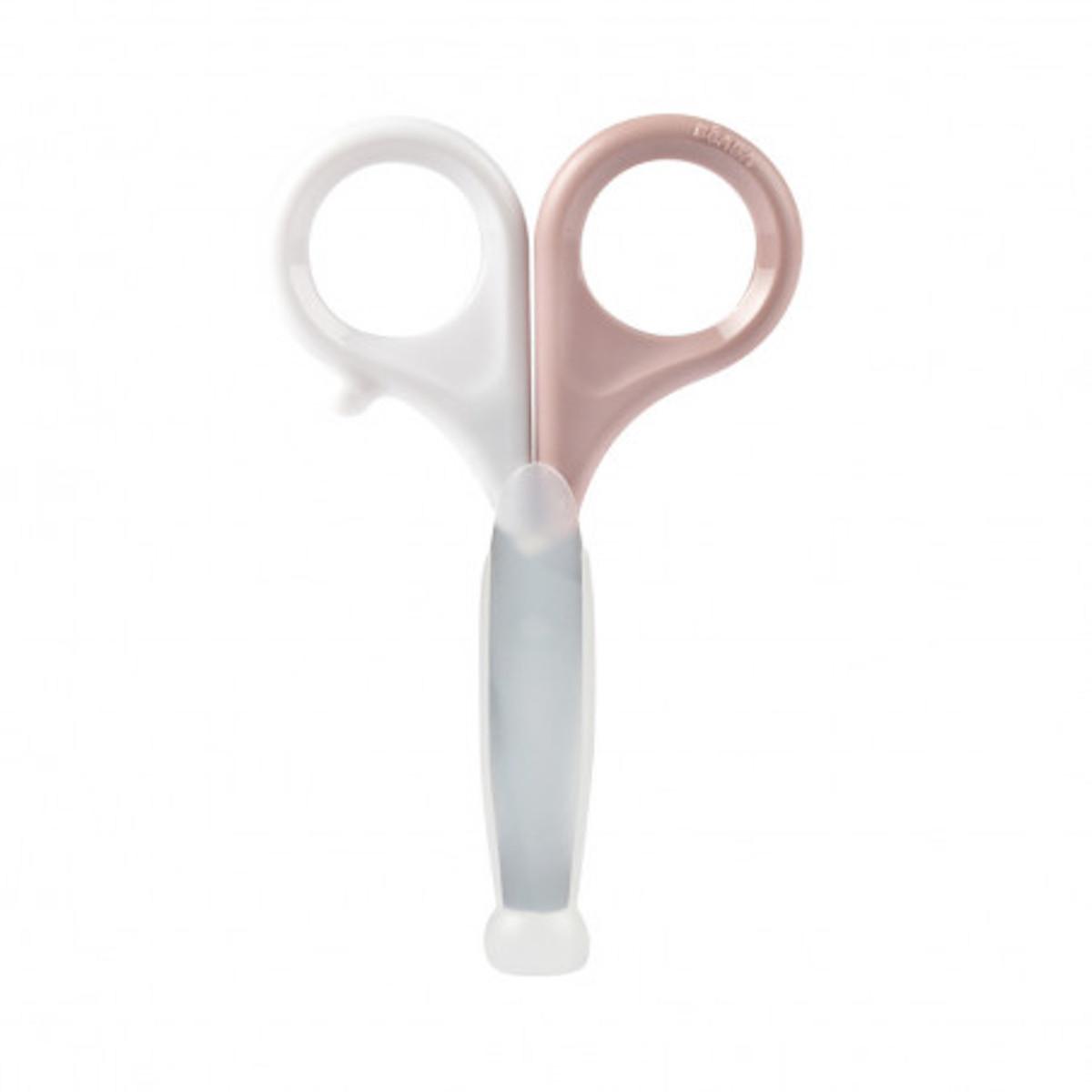 Tijeras bebé Béaba rosa