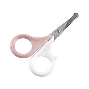 Tijeras bebé Béaba rosa