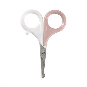 Tijeras bebé Béaba rosa