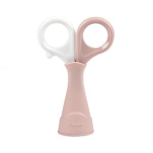 Tijeras bebé Béaba rosa