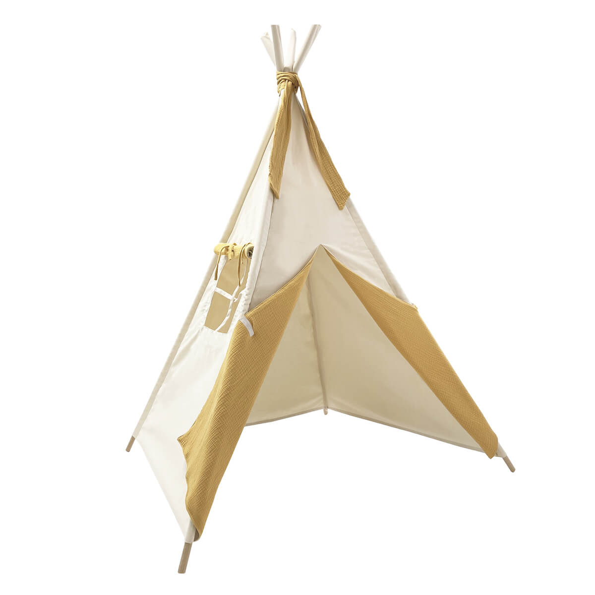 Tipi infantil BOBBLE beige-mostaza