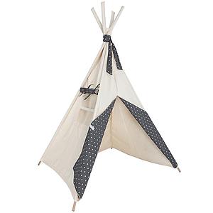 Tipi infantil STARS gris 