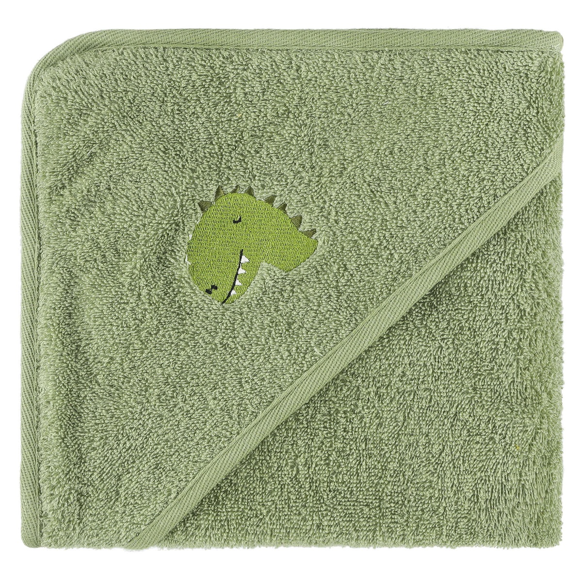 Toalla capucha 75x75cm AURA DINO Trixie