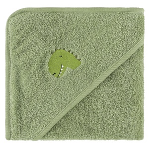 Toalla capucha 75x75cm AURA DINO Trixie