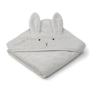 Toalla capucha ALBERT Liewood Rabbit dumbo grey