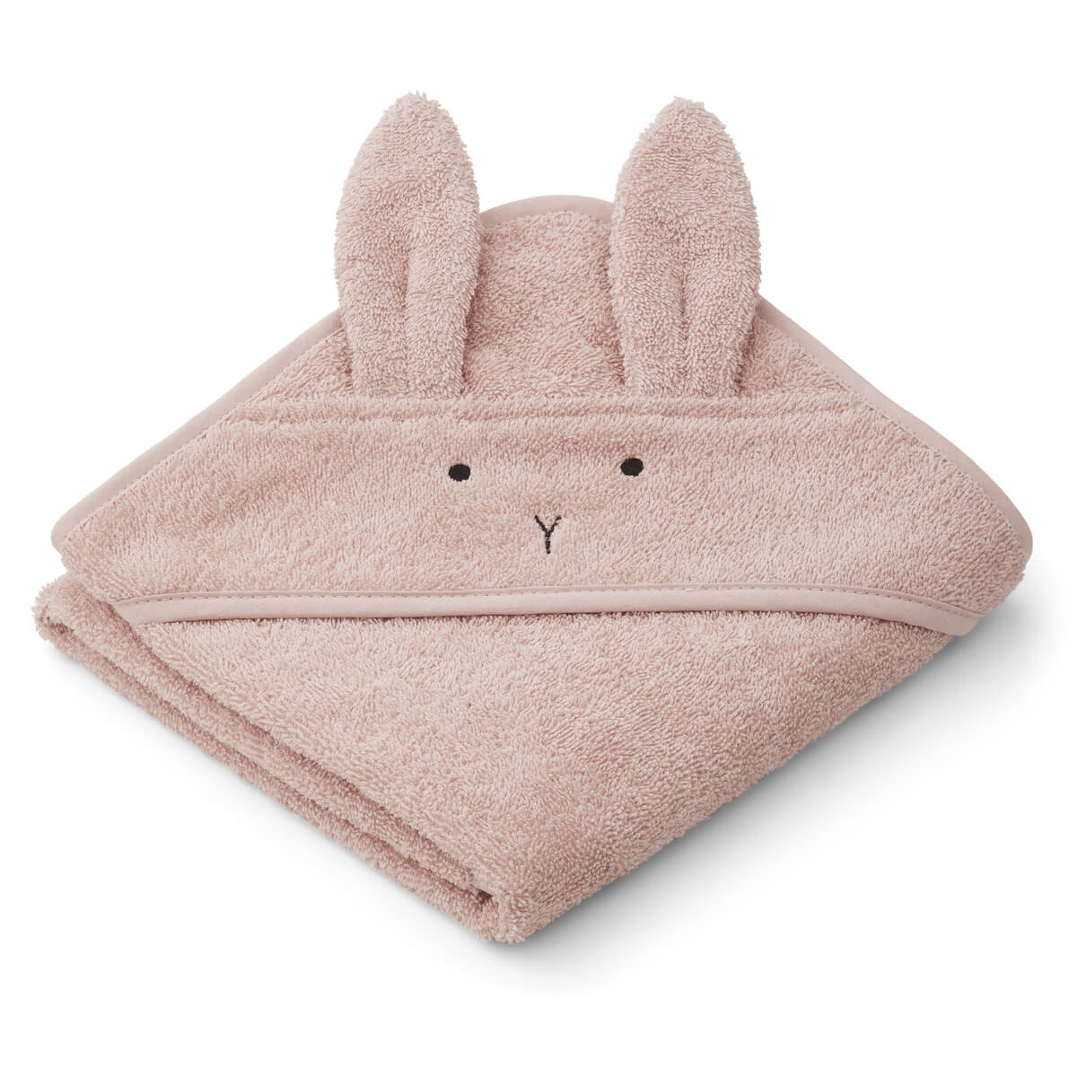 Toalla capucha ALBERT Liewood Rabbit rose