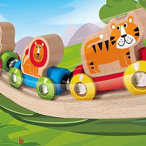 Tren viaje selva JUNGLE JOURNEY Hape