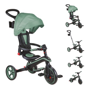 Triciclo plegable EXPLORER 4 en 1 Globber olive